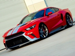 Американские тюнеры смешали дизайн Ford Mustang с суперкаром GT