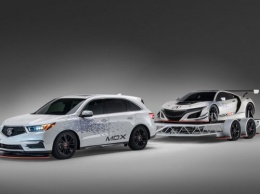 Компания Acura привезет на SEMA спорткар NSX GT3 на новом прицепе