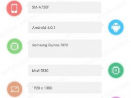 Подтверждены спецификации Samsung Galaxy A7 2017