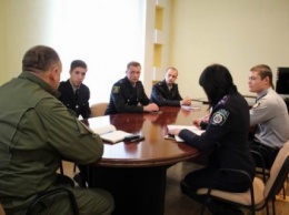 Начальник полиции Сергей Алешин провел рабочую встречу с молодыми специалистами