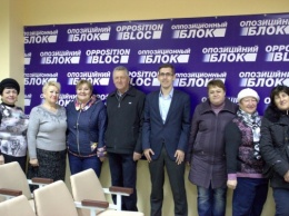 Руководство Одесской региональной организации ОППОЗИЦИОННОГО БЛОКА вручило партийные билеты в Черноморске и Беляевке