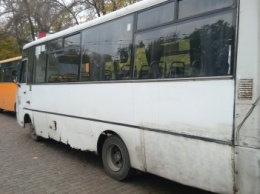 В Одессе маршрутка на ходу чуть не развалилась (ФОТО)