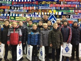 Экскурсия на стадион «Динамо» для детской команды из Луганской области