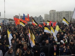 В Москве проходят шествия националистов