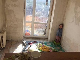 В Киеве в наркопритоне обнаружили ребенка-маугли