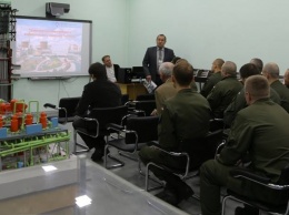 В Южноукраинске военных из разных городов обучали, как безопасно перевозить ядерные материалы