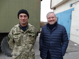 Николаевских морпехов в зоне АТО снабдили необходимым оборудованием для зимнего периода
