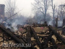 В сети появилось видео последствий страшного обстрела Зайцево