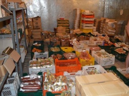 СБУ обнаружила в Северодонецке товарную базу с продуктами питания для террористов (ФОТО)