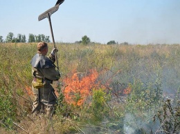 В Николаеве более трех часов тушили пожар (ФОТО)