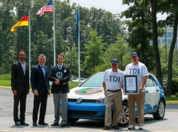 Volkswagen Golf побил рекорд Гиннесса по экономии топлива