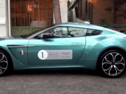 Редкий Aston Martin V12 Zagato (видео)
