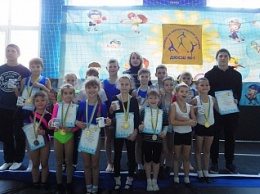 Бердянские акробаты завоевали награды на Открытом кубке Мелитополя