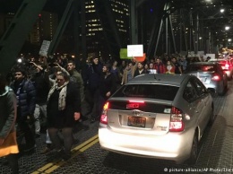 Во время протестов против Трампа в Портленде ранен один из демонстрантов