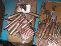 В Донецкой области полиция обнаружила тайник с 1,5 тысячами патронов