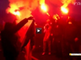 Польская власть отмежевалась от марша, во время которого сожгли украинский флаг