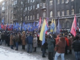 Без приключений: акции и митинги в центре Киева закончились (ФОТО)