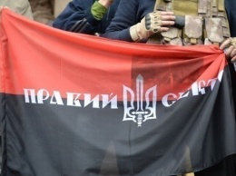 Бойцы Правого сектора соорудили блокпост в районе Академгородка