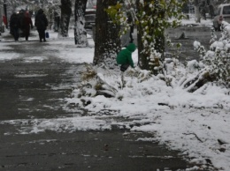 Репетиция зимы: снег в Николаеве растает уже завтра