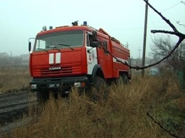 В страшном пожаре в поселке под Луганском погибли два человека