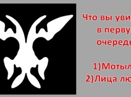 Мотыльки или лица? Ответ может многое рассказать о вашем эмоциональном состоянии