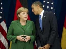 Пока Трамп спит. Обама встретился с Меркель. Говорили об Украине и Сирии