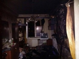 Хозяйка квартиры погибла в пожаре в Запорожье