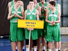 Одесские баскетболисты - чемпионы Всеукраинской спартакиады школьников