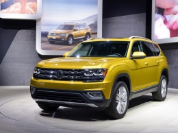 Внедорожник Volkswagen Atlas привлекает американцев размерами и уверенным стилем