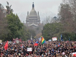 В Чили акция протеста закончилась беспорядками