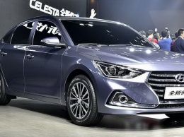 Hyundai презентовала на автосалоне в Гуанчжоу новый седан Celesta