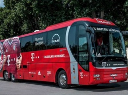 Автобус с фанатами "Баварии" загорелся по дороге в Мюнхен