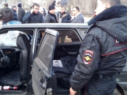 В Ульяновске пьяный полицейский на ВАЗ-2114 протаранил трамвай