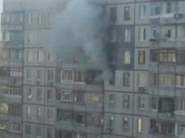 В Харькове горела жилая двенадцатиэтажка: один человек в больнице