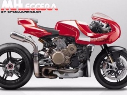 Speed Junkies: концепт Ducati 1299 Superleggera х Ducati MH900e