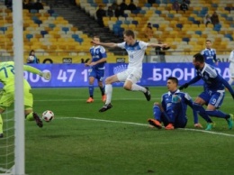 Каменская "Сталь" проиграла киевскому "Динамо" со счетом 2:1