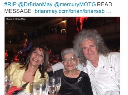 Брайан Мэй выразил соболезнования из-за смерти мамы Фредди Меркьюри