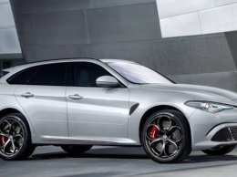 Alfa Romeo представила в Лос-Анджелесе рендер базовой версии кроссовера Stelvio