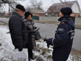 Спасатели Кропивницкого продолжают разъяснительные работы с населением на тему безопасности