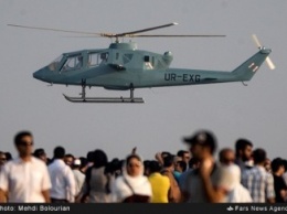 Украинская частная компания показала свой новый вертолет на авиасалоне в Иране (фото)