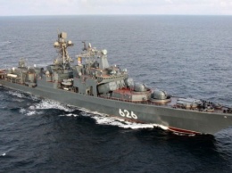 Российский корабль спас экипаж украинского судна в Средиземном море