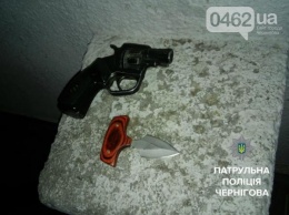 Черниговские патрульные задержали пьяных владельцев оружия