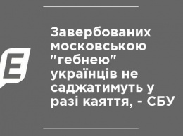 Завербованных московской "гэбней" украинцев не будут сажать в случае раскаяния, - СБУ