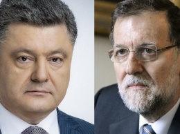 Порошенко поздравил Рахоя с избранием на пост премьера Испании