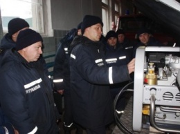 Кропивницкий: состоялись занятия по организации газодымозащитной службы в подчиненных подразделениях области