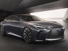 Версия Lexus LS с водородной установкой появится в 2019 году