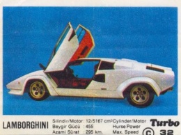 И снова он: Lamborghini Countach из вкладыша Turbo №32