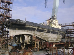 На ЧСЗ с начала года отремонтировали 23 судна с использованием околостапельной плиты