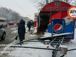 ДТП с фурой в Киеве: Водитель заверяет, что ехал не быстрее, чем 50 км/ч