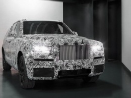 В Сети появились первые фото элитного кроссовера Rolls-Royce Cullinan